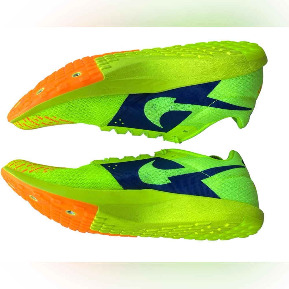 NWOB Nike Zoom Rival XC 6 Cross Country Sz 10 VOLT/CONCORD/TOTAL ORANGE - Picture 9 of 9